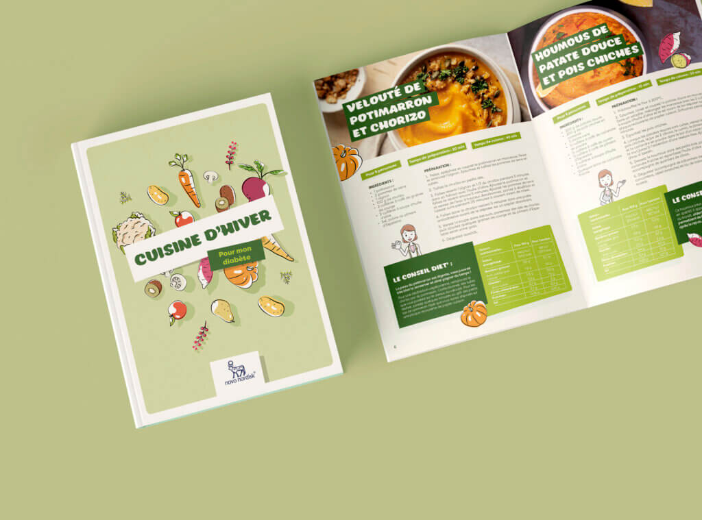Livre recettes diabète et nutrition